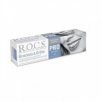 Зубная паста ROCS PRO BRACKETS&ORTHO, 135г